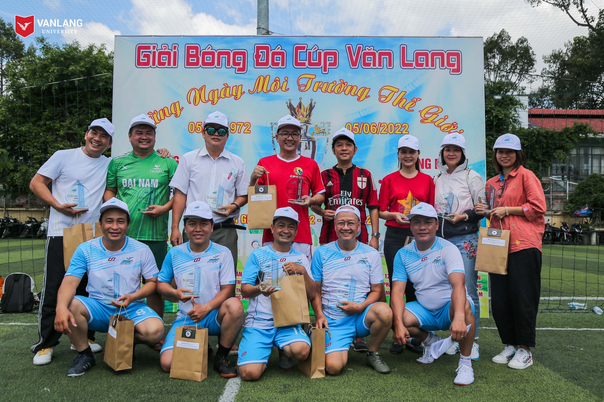 Giải bóng đá Cúp Văn Lang - Chào mừng ngày Môi trường Thế giới 5-6-2022